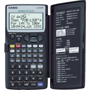 卡西欧 CASIO FX-5800P-N カシオ　関数電卓