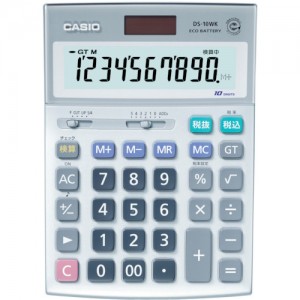 卡西欧 CASIO DS-10WK カシオ　検算電卓（デスクタイプ）
