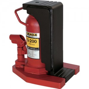 EAGLE G-200 イーグル　レバー回転・安全弁付爪つきジャッキ　爪能力１０ｔ