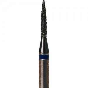 NAKANISHI 11322 日本中西　電着ダイヤモンドバー　粒度＃１３０　砲弾　刃径１．２ｍｍ　刃長８ｍｍ