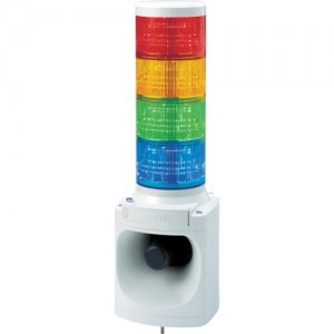 PATLITE LKEH-420FA-RYGB パトライト　ＬＥＤ積層信号灯付き電子音報知器　色：赤・黄・緑・青