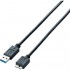 日本宜丽客 ELECOM USB3-AMB05BKRS エレコム　ＵＳＢ３．０ケーブル（Ａ－ｍｉｃｒｏＢ）