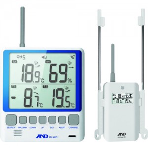 艾安得 AND AD5663 Ａ＆Ｄ　マルチチャンネル温湿度計