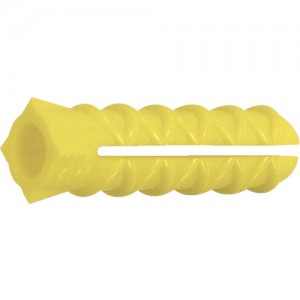 SANKO CM-6X25Y 日本山口　テクノ　オールプラグＣＭタイプ　ポリエチレン樹脂製　（１８０本入）