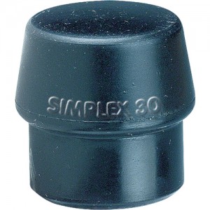 HALDER 3202.030 　シンプレックス用インサート　ゴム複合材（黒）　頭径３０ｍｍ