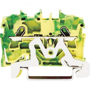 WAGO 2001-1207-PK 日本万可　スプリング式中継端子台　２００１シリーズ２線式用　アース用