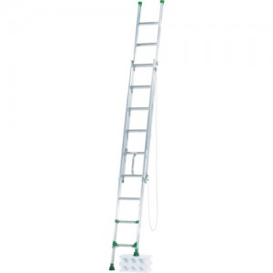 ALINCO ANE53F アルインコ　脚伸縮式二連はしご　５．３ｍ　最大使用質量　１００ｋｇ