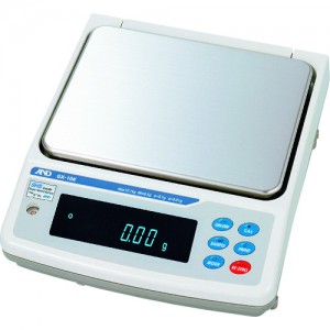艾安得 AND GX10K Ａ＆Ｄ　汎用电子天平校正用分銅内蔵０．０１ｇ／１０．１ｋｇ
