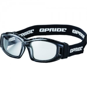 EYE-GLOVE GP-98-GR-M ＥＹＥ－ＧＬＯＶＥ　二眼型安全ゴーグル　グレー＋度付レンズセット（マルチコート）