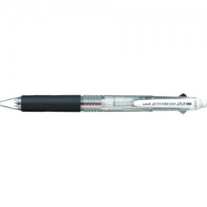 UNI MSXE350007.T 日本三菱铅笔　ジェット３機能ペン　透明