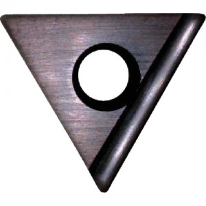 富士元 FUJIGEN TT32GUR　Ｃ面取り用精密級チップ　超硬Ｋ種　ＴｉＮコーティング　ＮＫ５０５０