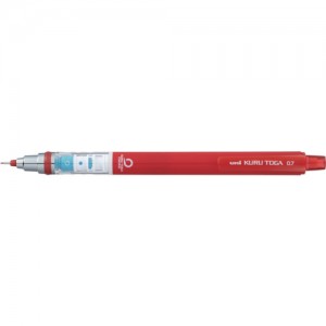 UNI M7450C1P.15 日本三菱铅笔　クルトガスタンダードモデル０．７ｍｍレッド