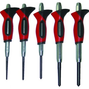 RACODON 8555 拉科登　Ｒ－ＢＡＬＬ　ＳＴＳハンドル付　センターポンチ　５本セット