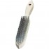 LESSMANN 103751 ＬＥＳＳＭＡＮＮ　剣先５行　木柄ハンドブラシ　ステンレス線