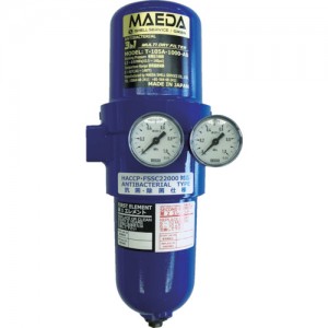 MAEDA SHELL T-105A-1000-AB 前田シェル　抗菌・除菌３ｉｎ１マルチ・ドライフィルターＲｃ３／８インチ