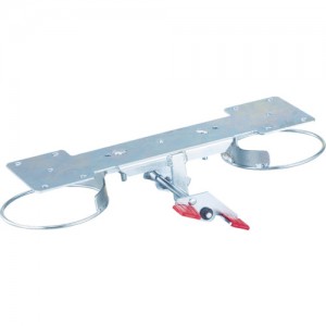 TRUSCO 100JRS 日本中山　ドンキーカート用リング式ストッパー　自在２輪用