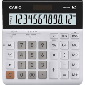 卡西欧 CASIO DW-120L-N カシオ　ワイド実務電卓