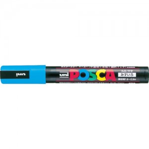 UNI PC5M.8 日本三菱铅笔　水性顔料マーカー　ポスカ　中字丸芯　水