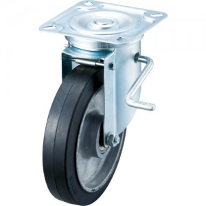 WAKO AHG-150-AWDS ワコー　エアーキャスターイノアック牽引台車用（自在車ストッパー付）