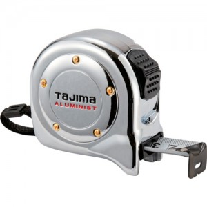 Tajima ALL25-55SCRC タジマ　アルミニストロック２５　５．５メートル　シャクメ　クロム