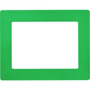 GREEN CROSS 403112 緑十字　路面用区画標識（Ａ４用紙対応タイプ）　緑　３１２×３９８ｍｍ　裏テープ付