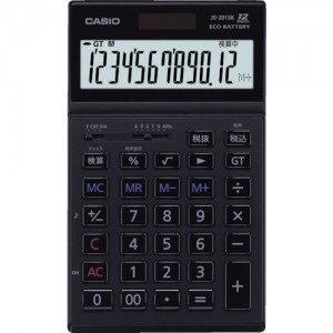 卡西欧 CASIO JS-201SK-BK-N カシオ　本格実務電卓