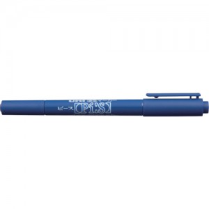 UNI PA121T.33 日本三菱铅笔　油性ツインマーカー細字極細　青