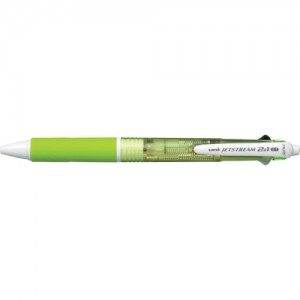 UNI MSXE350007.6 日本三菱铅笔　ジェット３機能ペン　緑