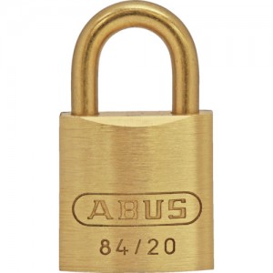 ABUS 84MB-20-KA ＡＢＵＳ　真鍮南京錠　８４ＭＢ－２０　同番