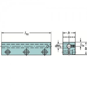 SANDVIK 131-2516-B 山特维克　丸シャンクバイト用イージーフィックス角シャンクスリーブ