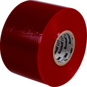 3M 117 ３Ｍ　ビニールテープ　１１７　赤　５０ｍｍＸ２０ｍ