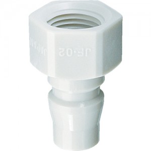 日本空气除尘器 JOPLAX JF-02W ジョプラックス　樹脂プラグ　相手側取付オネジＲｃ（ＰＴ）１／４